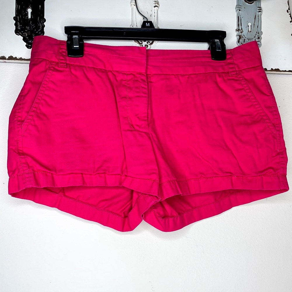 J. Crew Women’s Chino Broken In Shorts - Pink 2.5”